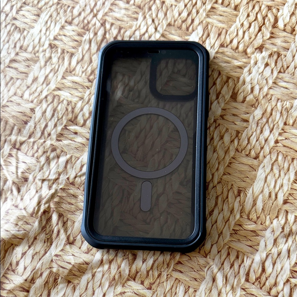 iPhone 12 MagSafe case with screen protector 2 in 1